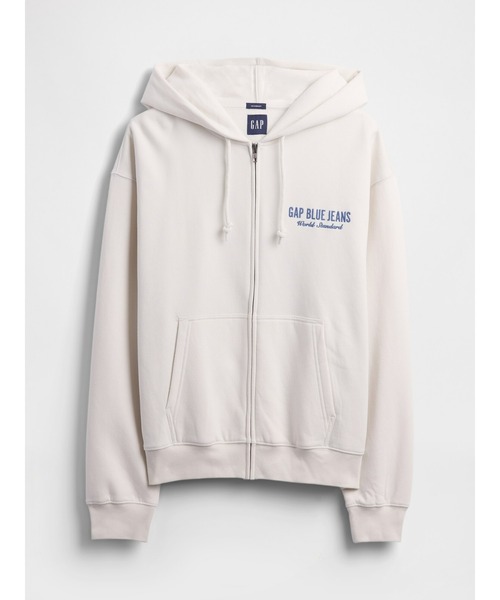 GAP（ギャップ）の「ヴィンテージソフト デニム ジップアップパーカー（パーカー・メンズ・カーキ/ベージュ/ネイビー/ホワイト系その他・XS/S/M/L/XL）」の10枚目の写真