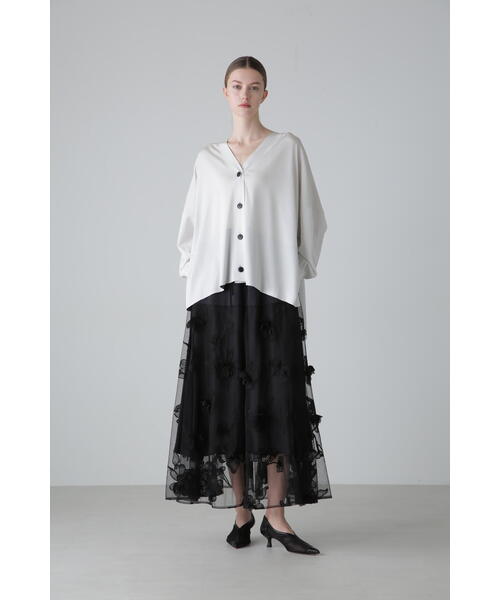 yukaです2025SS ADORE3Dレーススカート　定価63800 2025SS ADORE3Dレーススカート 定価63800 - メルカリ