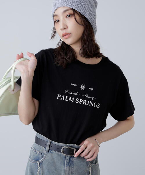 FREE'S MART(フリーズマート)の「◆クラシックロゴプリントTシャツ(Tシャツ/カットソー・レディース・ホワイト/イエロー/ブラック・FREE)」の8枚目の写真