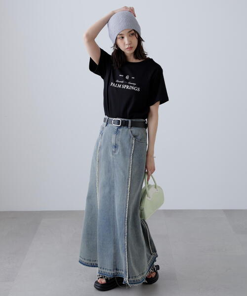 FREE'S MART(フリーズマート)の「◆クラシックロゴプリントTシャツ(Tシャツ/カットソー・レディース・ホワイト/イエロー/ブラック・FREE)」の11枚目の写真