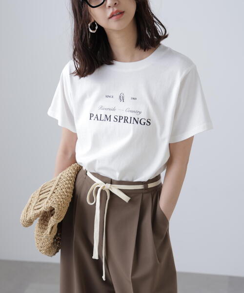 FREE'S MART(フリーズマート)の「◆クラシックロゴプリントTシャツ(Tシャツ/カットソー・レディース・ホワイト/イエロー/ブラック・FREE)」の15枚目の写真
