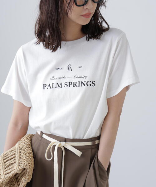 FREE'S MART(フリーズマート)の「◆クラシックロゴプリントTシャツ(Tシャツ/カットソー・レディース・ホワイト/イエロー/ブラック・FREE)」の16枚目の写真