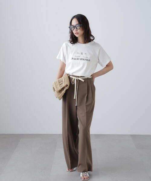 FREE'S MART(フリーズマート)の「◆クラシックロゴプリントTシャツ(Tシャツ/カットソー・レディース・ホワイト/イエロー/ブラック・FREE)」の17枚目の写真