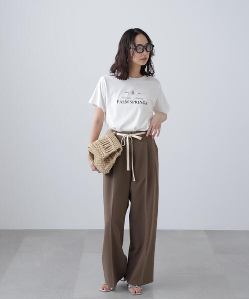 FREE'S MART(フリーズマート)の「◆クラシックロゴプリントTシャツ(Tシャツ/カットソー・レディース・ホワイト/イエロー/ブラック・FREE)」の18枚目の写真