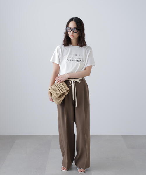 FREE'S MART(フリーズマート)の「◆クラシックロゴプリントTシャツ(Tシャツ/カットソー・レディース・ホワイト/イエロー/ブラック・FREE)」の19枚目の写真