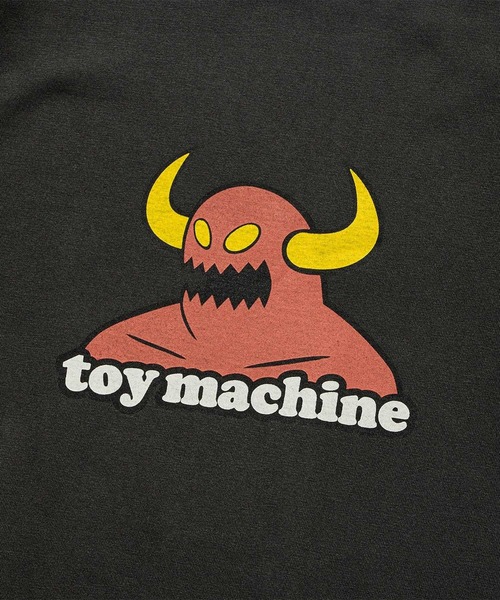 TOY　MACHINE（トイ　マシーン）の「TM WASHED TOYMONSTER SS TEE（Tシャツ/カットソー・メンズ・ライトグレー/ブラック・M/L/XL）」の8枚目の写真