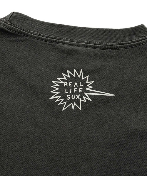 TOY　MACHINE（トイ　マシーン）の「TM WASHED TOYMONSTER SS TEE（Tシャツ/カットソー・メンズ・ライトグレー/ブラック・M/L/XL）」の7枚目の写真