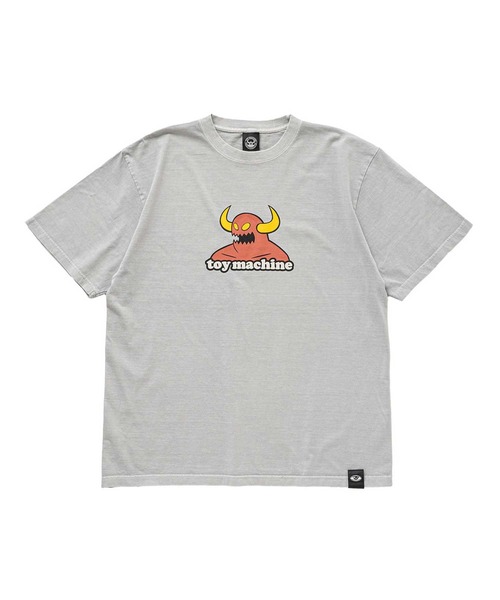 TOY　MACHINE（トイ　マシーン）の「TM WASHED TOYMONSTER SS TEE（Tシャツ/カットソー・メンズ・ライトグレー/ブラック・M/L/XL）」の6枚目の写真