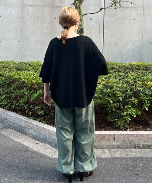 Mystrada ♡ リブマーメイドニットアップ misato___セレクト】ヤクタッチハーフZIPニット | Remind me and