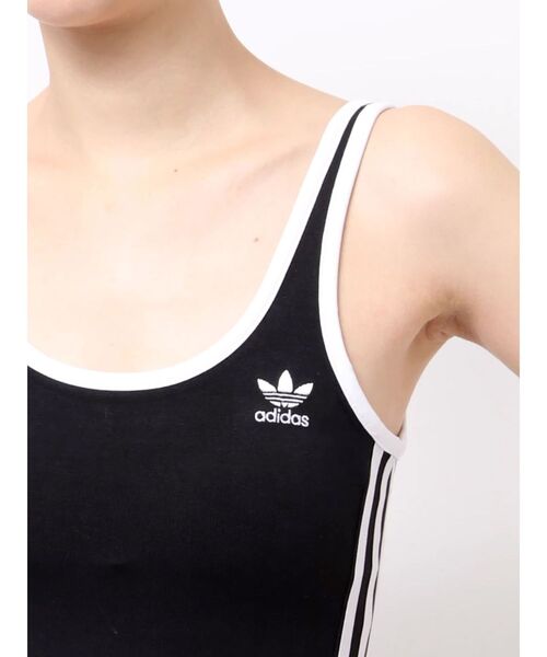 adidas Originals(アディダスオリジナルス)の「adidas 3S TANK DRESS(ワンピース・レディース・ブラック・SMALL)」の12枚目の写真
