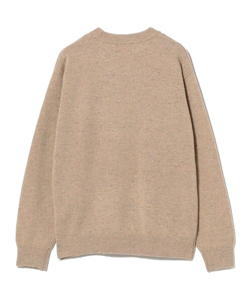 PENDLETON（ペンドルトン）の「【別注】PENDLETON / ロゴ クルーネック ニット（ユニセックス）（ニット/セーター・メンズ・ブラック/ベージュ/ネイビー・S/M/L/XL）」の13枚目の写真