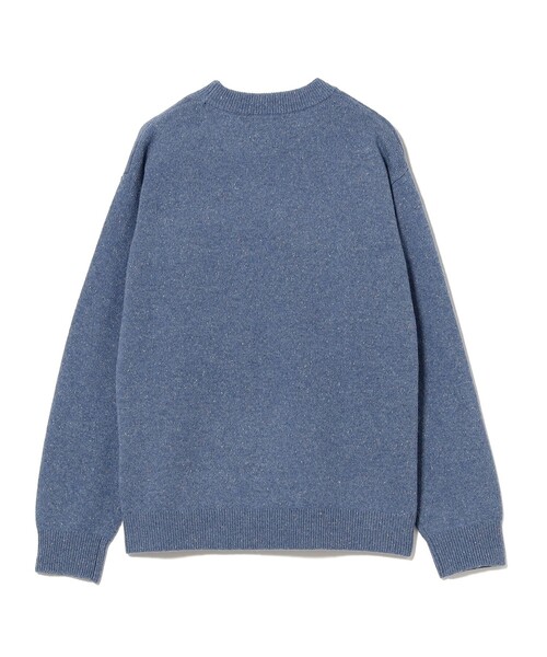 PENDLETON（ペンドルトン）の「【別注】PENDLETON / ロゴ クルーネック ニット（ユニセックス）（ニット/セーター・メンズ・ブラック/ベージュ/ネイビー・S/M/L/XL）」の18枚目の写真