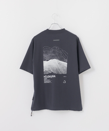 B.C STOCK（ベーセーストック）の「【OLIVEDRAB/オリーブドラブ】ドローコード -CONTOUR- Tシャツ（Tシャツ/カットソー）」