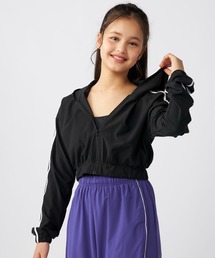 repipi armario（レピピ アルマリオ）の「repipi armario/レピピアルマリオ　短丈ジップパーカー（パーカー・キッズ）」