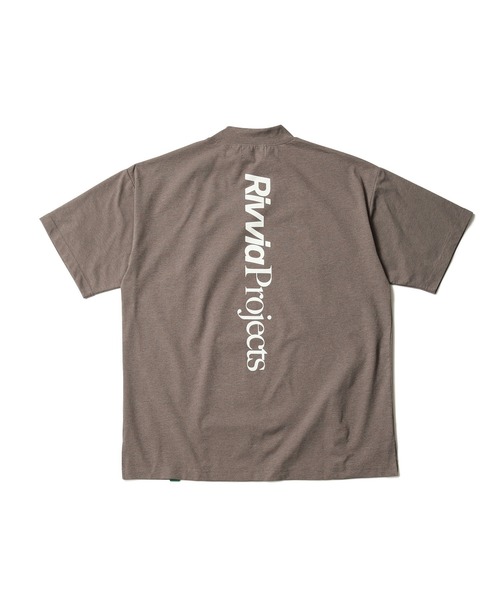 Pacific GOLF CLUB(パシフィックゴルフクラブ)の「Rivvia Projects × PGC FLAG M/NECK RASH SS(Tシャツ/カットソー・メンズ・グレー/ブラック/ホワイト・S/M/L/XL)」の3枚目の写真