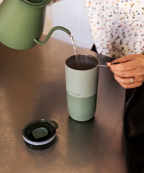 Klean Kanteen（クリーンカンティーン）の「Klean Kanteen/クリーンカンティーン Rise Tumbler 16oz/ライズタンブラー 16oz 473ml（グラス/マグカップ/タンブラー・レディース・A/ブラック/D/C/B・FREE）」の19枚目の写真