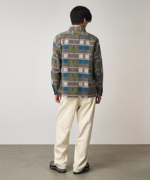 Gramicci(グラミチ)の「FLANNEL ANTHONY SHIRT|ファンネルアントニーシャツ(シャツ/ブラウス・メンズ・シルバー/ピンク・XL/S/XXL/M/L)」の5枚目の写真