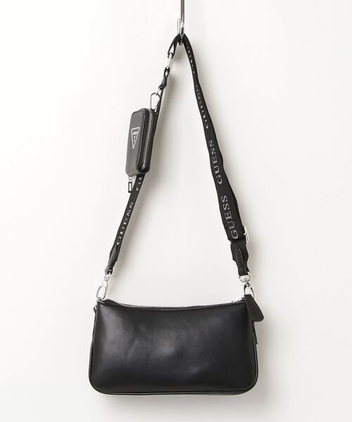 Guess（ゲス）の「TYRAH Mini Crossbody Top Zip ショルダーバッグ（ショルダーバッグ・レディース・ブラック・ONE SIZE）」の12枚目の写真