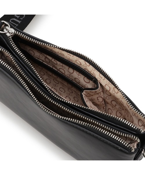 Guess（ゲス）の「TYRAH Mini Crossbody Top Zip ショルダーバッグ（ショルダーバッグ・レディース・ブラック・ONE SIZE）」の10枚目の写真