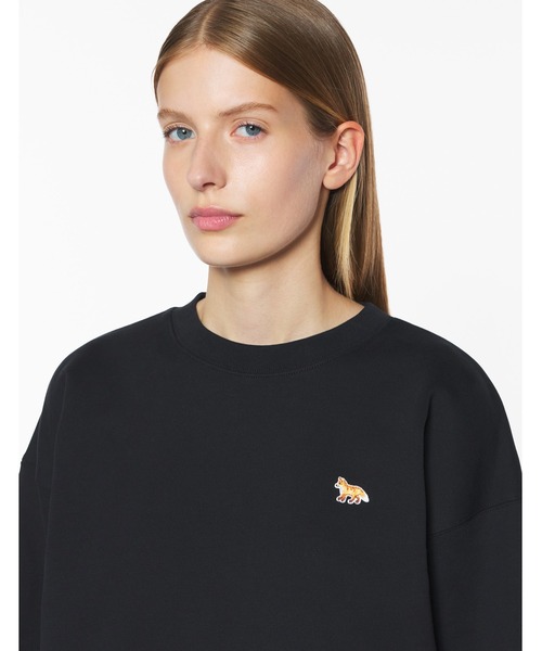 Maison Kitsune（メゾンキツネ）の「BABY FOX COMFORT SWEATSHIRT（スウェット・レディース・ブラック/グレー・S/XS/L/M）」の2枚目の写真