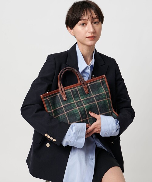 【最終値下げ】アヴァケーション　ブレッドバッグ　BREAD M 別注】＜A VACATION＞BREAD M チェックトートバッグ（トート