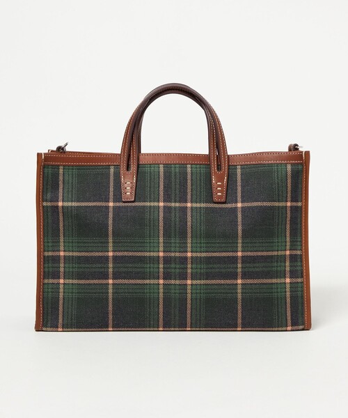 別注】＜A VACATION＞BREAD M チェックトートバッグ（トート