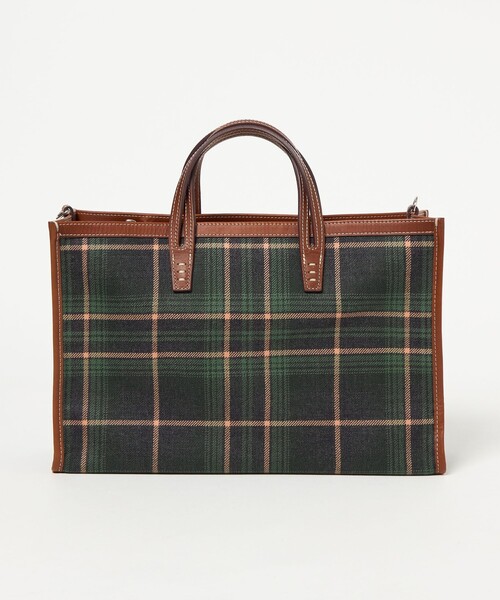 別注】＜A VACATION＞BREAD M チェックトートバッグ（トート