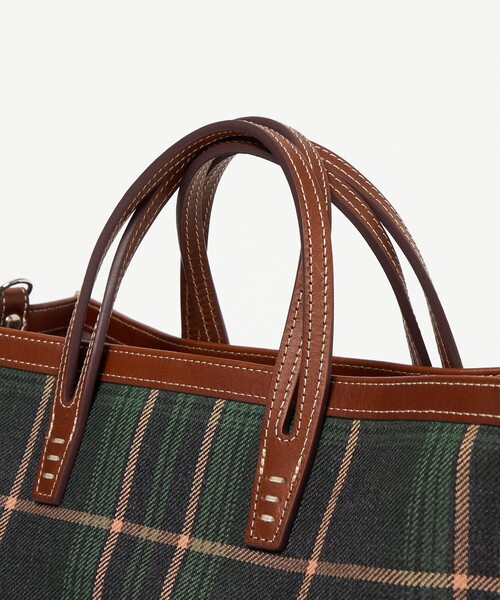 別注】＜A VACATION＞BREAD M チェックトートバッグ（トート