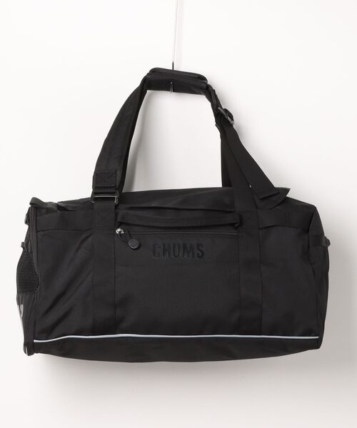CHUMS（チャムス）の「【CHUMS/チャムス】 Recycle CHUMS 2way Boston Bag 35（ボストンバッグ・メンズ・ブラック/ブラック×ブラック・FREE）」の5枚目の写真