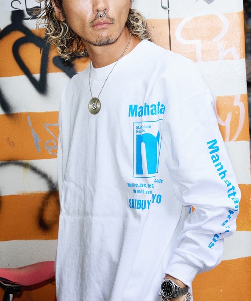 TENGA（テンガ）の「MR×TENGA×USC LONG SLEEVE T-SHIRT White（Tシャツ/カットソー・メンズ・ホワイト・LARGE/MEDIUM）」の4枚目の写真