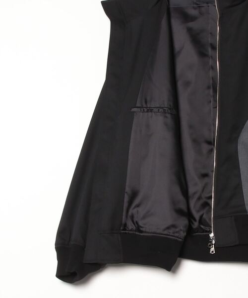 UNISEX》Wool Mixed Prime-Over Track Jacket/ウールミックス