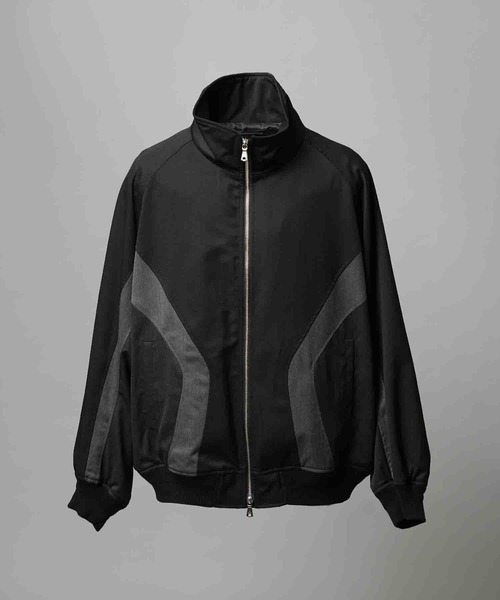UNISEX》Wool Mixed Prime-Over Track Jacket/ウールミックス