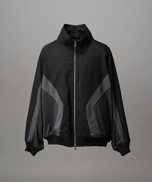 UNISEX》Wool Mixed Prime-Over Track Jacket/ウールミックスプライム