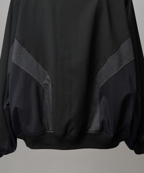 UNISEX》Wool Mixed Prime-Over Track Jacket/ウールミックスプライム