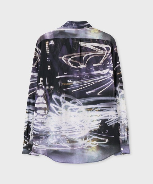 PS Paul Smith(ピーエスポールスミス)の「“Loop The Loop” シャツ【252317 687U】(シャツ/ブラウス・メンズ・ブラック・SMALL/MEDIUM/LARGE/X-LARGE)」の4枚目の写真