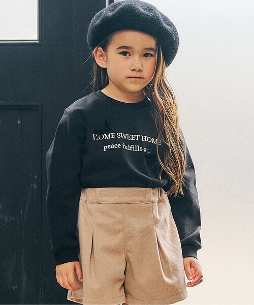 セール】【ジュニア対応】ミニモチーフ付Tシャツ（Tシャツ/カットソー