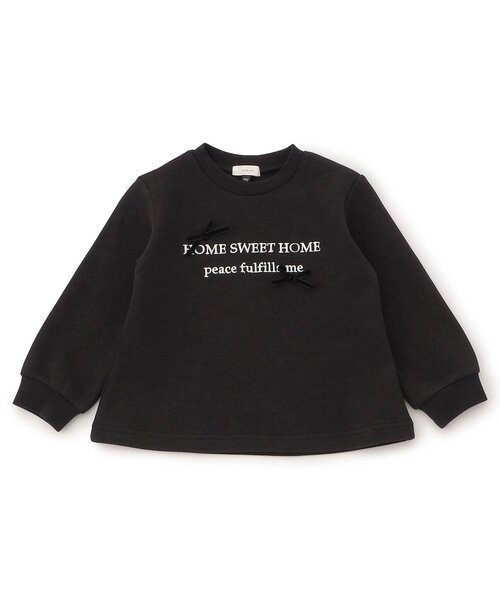 Seraph（セラフ）の「【ジュニア対応】ミニモチーフ付Tシャツ（Tシャツ/カットソー・キッズ・サックスブルー/ブラック/ピンク/ブラウン・100/110/120/130/140/80/90）」の9枚目の写真