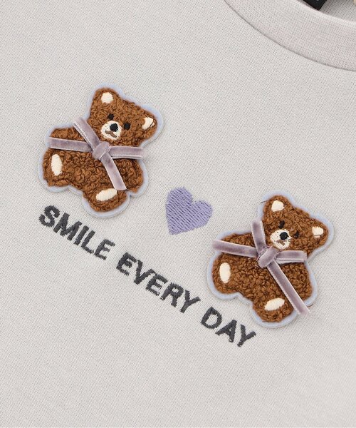 Seraph（セラフ）の「【ジュニア対応】ミニモチーフ付Tシャツ（Tシャツ/カットソー・キッズ・サックスブルー/ブラック/ピンク/ブラウン・100/110/120/130/140/80/90）」の13枚目の写真