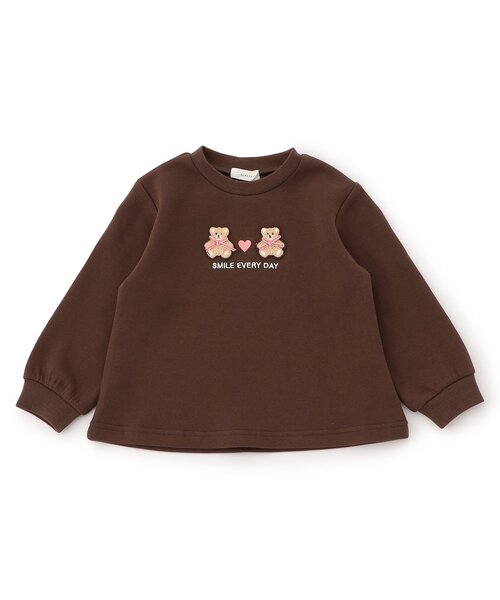 Seraph（セラフ）の「【ジュニア対応】ミニモチーフ付Tシャツ（Tシャツ/カットソー・キッズ・サックスブルー/ブラック/ピンク/ブラウン・100/110/120/130/140/80/90）」の14枚目の写真