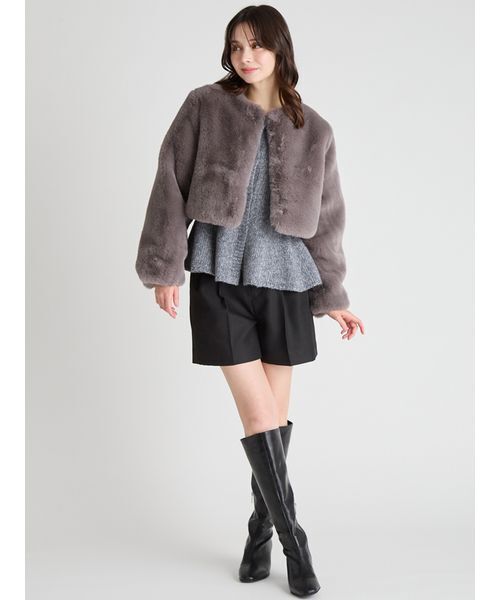 CELFORD 2wayファーコート 2wayファーコート(コート)｜OUTER（アウター）｜CELFORD（セル