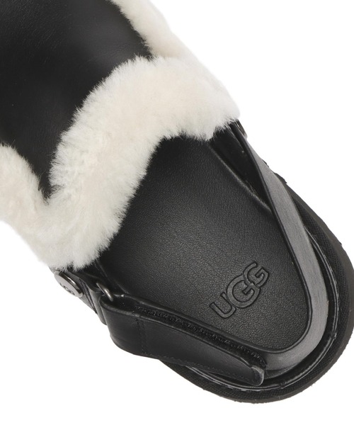 UGG(アグ)の「W ESMEE LEATHER CLOG 1171507-BLK(サンダル・レディース・ブラック・6/7/8/5)」の6枚目の写真