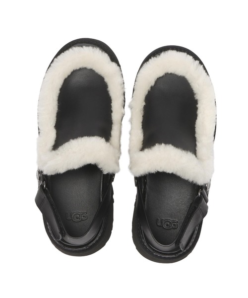 UGG(アグ)の「W ESMEE LEATHER CLOG 1171507-BLK(サンダル・レディース・ブラック・6/7/8/5)」の4枚目の写真