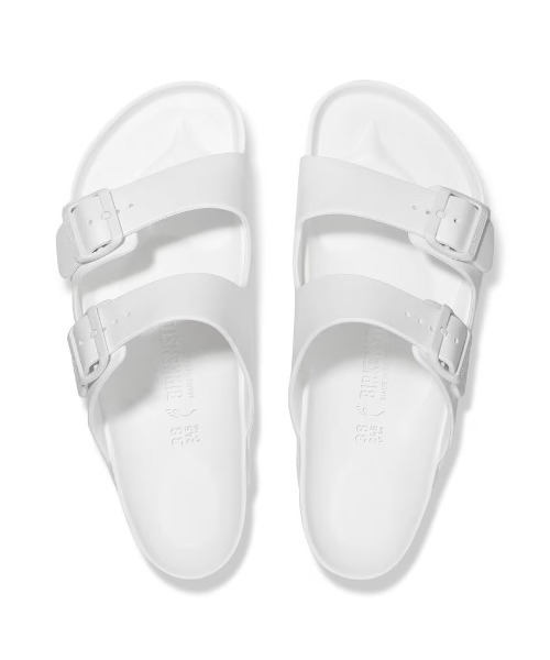 BIRKENSTOCK(ビルケンシュトック)の「【公式】ビルケンシュトック Arizona/アリゾナ EVA(サンダル・レディース・ホワイト・25cm【ナロー幅】/24cm【ナロー幅】/23cm【ナロー幅】/22.5cm【ナロー幅】/24.5cm【ナロー幅】/26cm【ナロー幅】/28.5cm【レギュラー幅】/28cm【レギュラー幅】/27cm【レギュラー幅】/26.5cm【レギュラー幅】/29cm【レギュラー幅】)」の2枚目の写真
