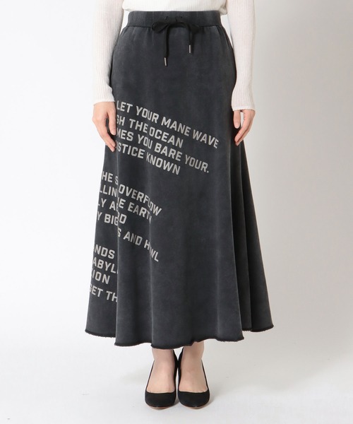 Cepica(セピカ)の「ロゴパッチフレアスカート(スカート・レディース・グレー/チャコールグレー・FREE)」の14枚目の写真