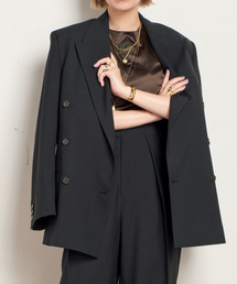 AP STUDIO(G[s[XgDfBI)́yTONYWACK/gj[bNzLIGHT WOOL OVERSIZED BLAZER(e[[hWPbg)