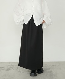 forksy. | 【forksy.】ダンボールパイピングポケットコクーンスカート(スカート)