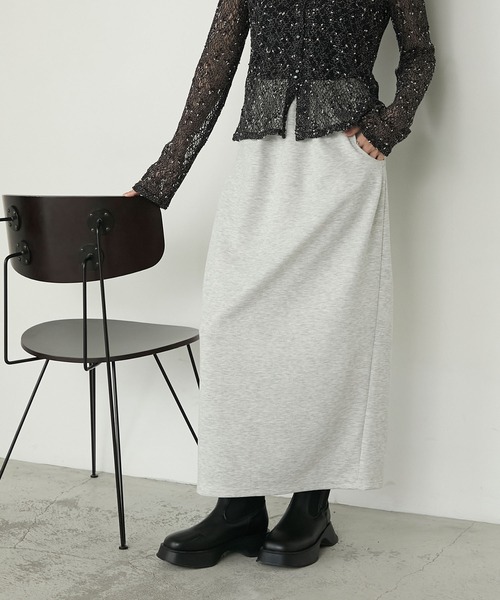 セール】【forksy.】ダンボールパイピングポケットコクーンスカート