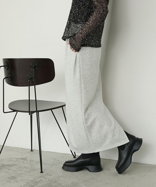 forksy.】ダンボールパイピングポケットコクーンスカート forksy