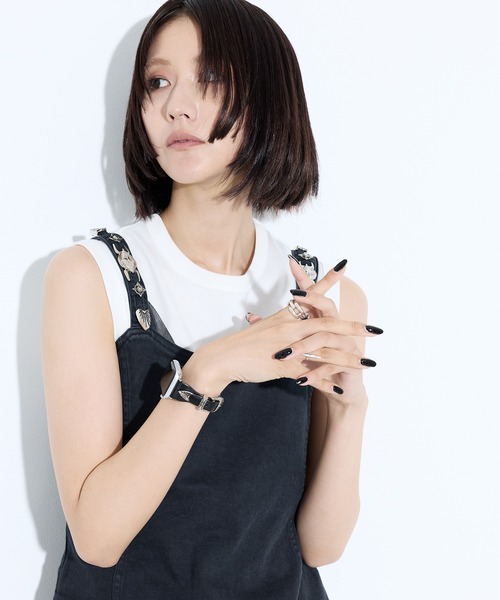 TOGA TOO/トーガトゥー】Double buckle watch belt/ダブルバックル