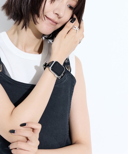 TOGA TOO/トーガトゥー】Double buckle watch belt/ダブルバックル